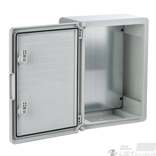 Paskirstymo skydelis plastikinis 500x700x250mm, IP65, ABS be halogenų, F-Elektro 1 Paskirstymo skydelis plastikinis 500x700x250mm, IP65, ABS be halogenų, F-Elektro 1