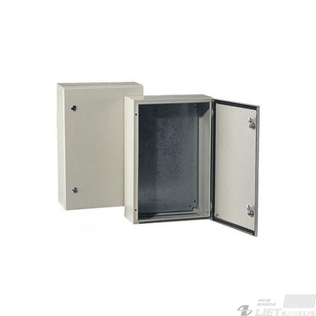 Paskirstymo skydelis  ST4 630, 600x400x300mm, IP65, metalinis, Tibox
