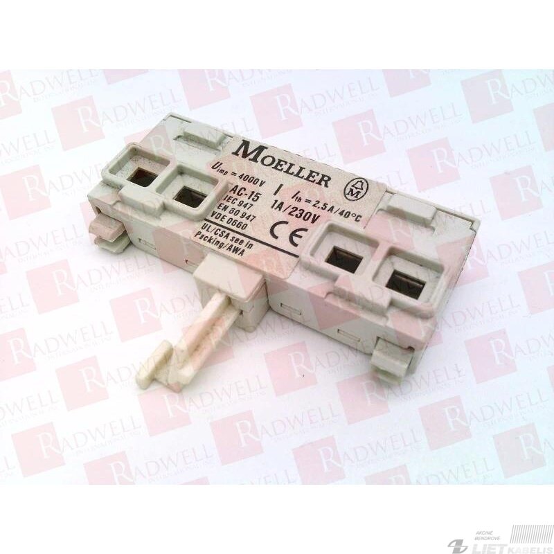 Papildomas kontaktas, NHI-E-10-PKZO (viršutiniai) Eaton/Moeller 1 Papildomas kontaktas, NHI-E-10-PKZO (viršutiniai) Eaton/Moeller 1