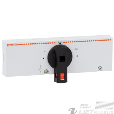 Perjungėjo CO I-0-II GAX5001 sistemos mechanizmas, kirtikliams GA063A... GA0160A, LOVATO