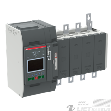 Perjungiklis ARĮ OXB400E3S3QB 400A 4P ABB