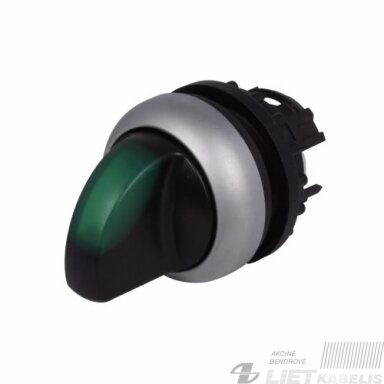 Rankenėlė perjungikliui M22-WRLK-G 2 pozicijų, su fiksatoriumi,žalia, skaidri, Eaton Rankenėlė perjungikliui M22-WRLK-G 2 pozicijų, su fiksatoriumi,žalia, skaidri, Eaton