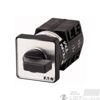 Perjungiklis TM-2-8231/E 1P 10A 4padėčių, potinkinis, Eaton