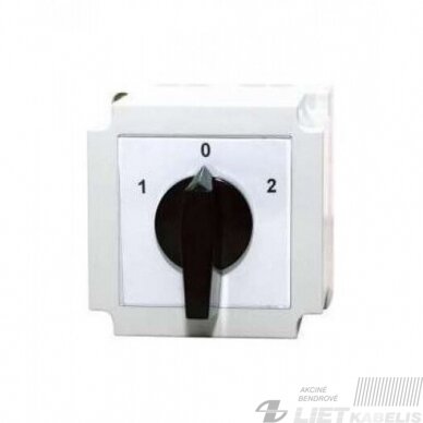 Perjungiklis  4G40-53-PK 1-0-2 40A virštinkinis, APATOR