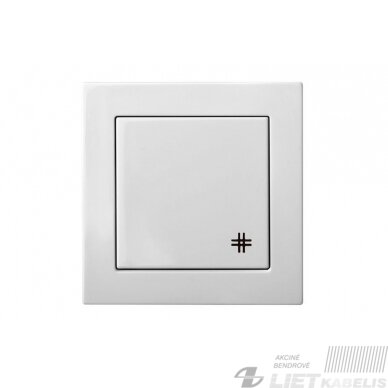 Perjungiklis kryžminis, ĮPK6 10-001-01 be rėmelio baltas, Epsilon, Liregus