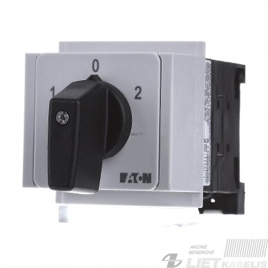 Perjungiklis modulinis 3F/20A, 1-0-2, T0-3-8212/IVS, EATON Perjungiklis modulinis 3F/20A, 1-0-2, T0-3-8212/IVS, EATON