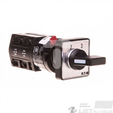 Perjungiklis TM-2-8231/E 1P 10A 4padėčių, potinkinis, Eaton 1