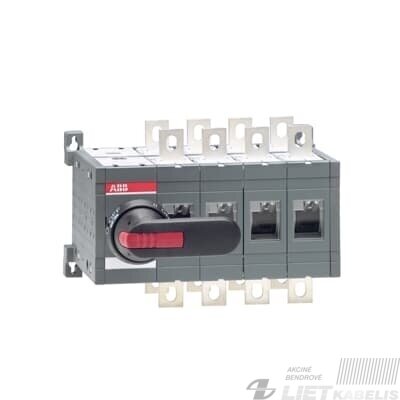 Perjungiklis OT400E04CP 4P 400A ABB