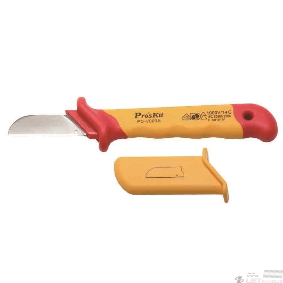 Peilis nužievinimo 54x186mm, PD-V003A, 1000V, PROSKIT