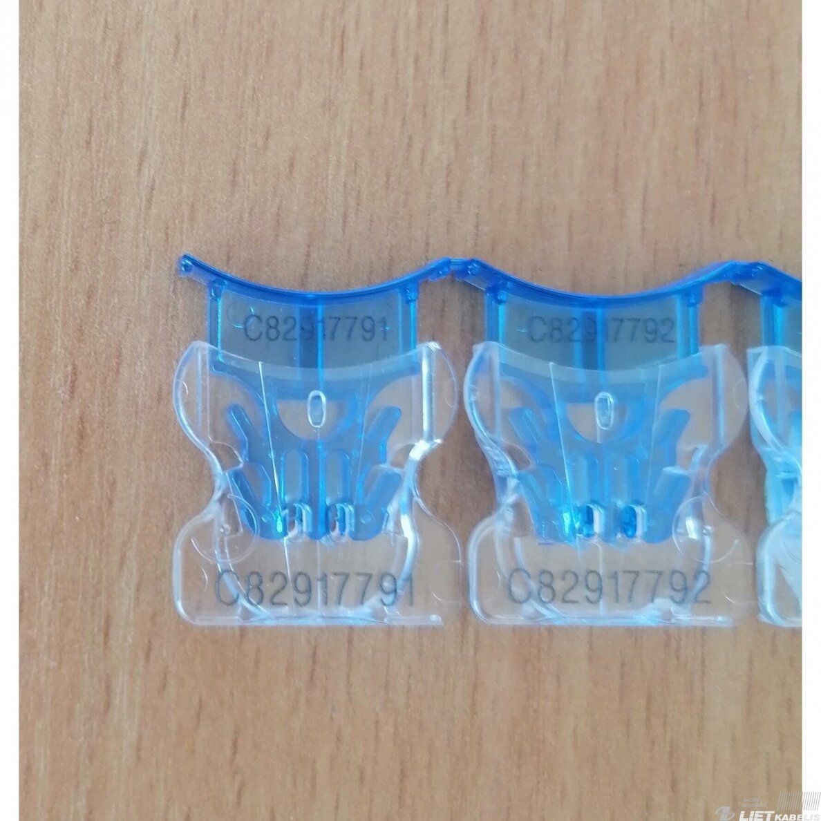 Plomba vienkartinė apsauginė Siltech M(mėlyna) 1 Plomba vienkartinė apsauginė Siltech M(mėlyna) 1