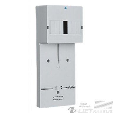 Plokštė elektroniniam skaitikliui TLR-1F(N+PE) 7 moduliai, Elektro-plast