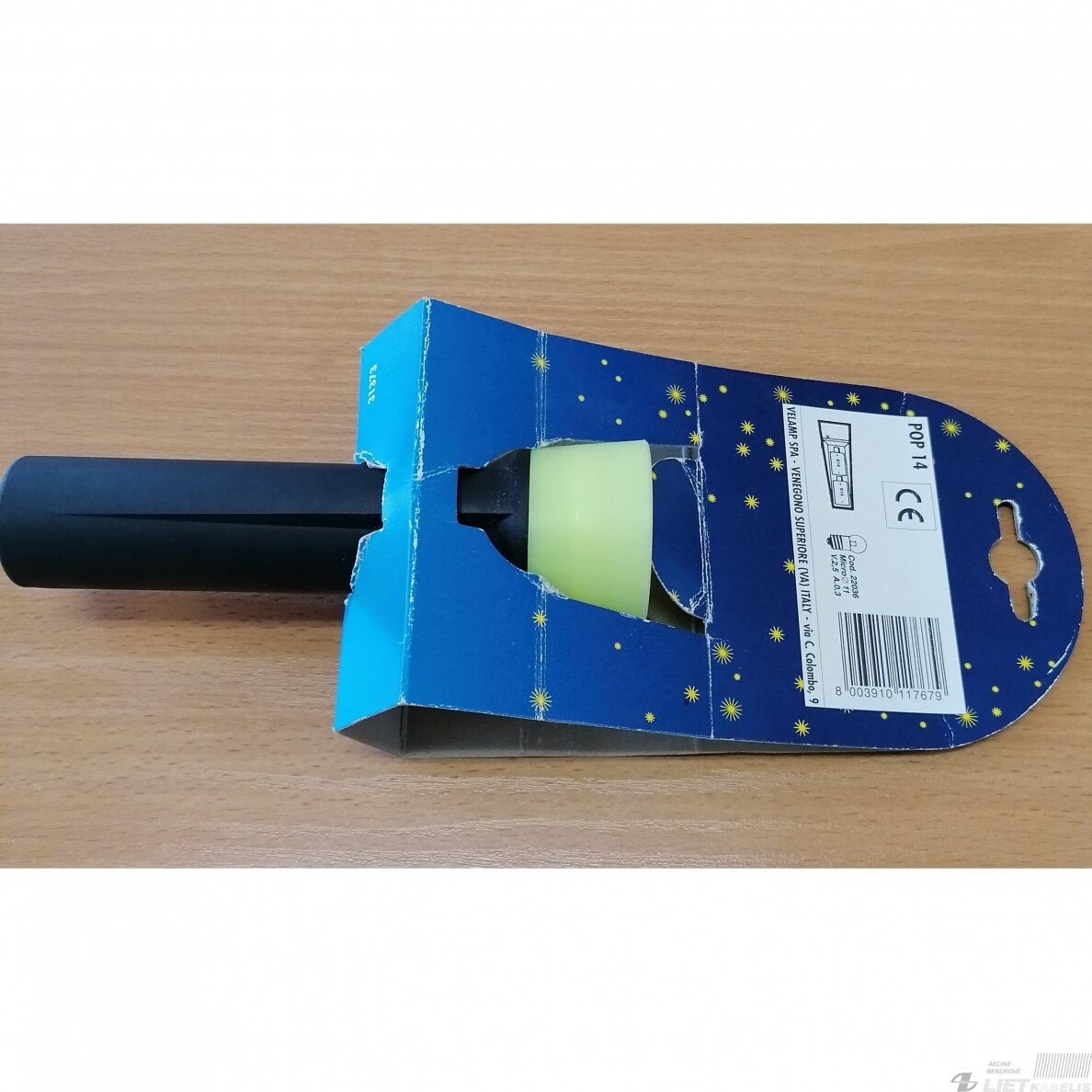 Žibintuvėlis POP 14, 2,5V, Velamp
