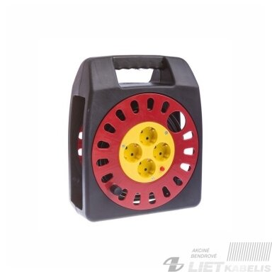 Prailgintuvas su rite 4 vietų 3x1.0mm², 25m, IP44, VAGNER
