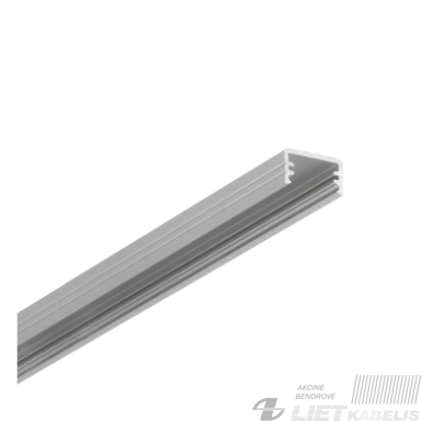 Profilis led juostai SLIM8 AC2/Z , aliuminis anoduotas 2m, Topmet