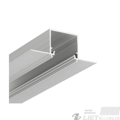 Profilis LED juostoms aliuminis priglaistomas Trimless, 2m, Topmet Profilis LED juostoms aliuminis priglaistomas Trimless, 2m, Topmet