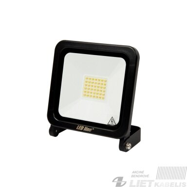 Prožektorius LED Photon  30W,  4000K, 2400Lm, IP65 juodas, LEDLine