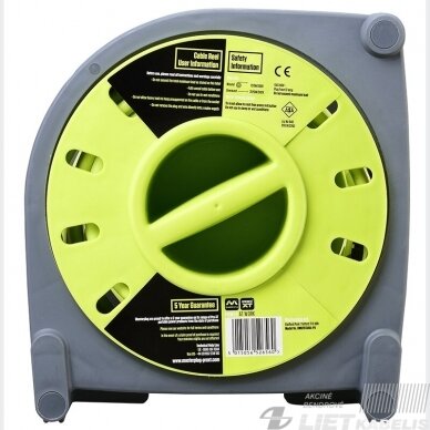 Prailgintuvas su rite 4 vietų, su įžeminimu, 230V, 3x1,5mm², 15m, Masterplug 2 Prailgintuvas su rite 4 vietų, su įžeminimu, 230V, 3x1,5mm², 15m, Masterplug 2