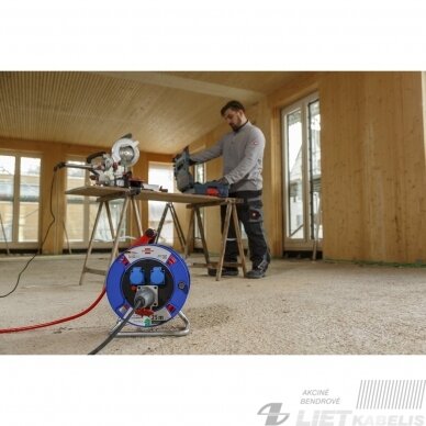 Prailgintuvas su rite su įžeminimu, 5x1,5mm², 25m, Brennenstuhl 4 Prailgintuvas su rite su įžeminimu, 5x1,5mm², 25m, Brennenstuhl 4
