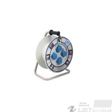 Prailgintuvo  ritė B.1120-RS 4vietų metalinė (tuščia), IP44 PAWBOL
