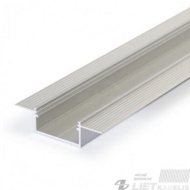 Profilis aliuminis LED  juostoms įleidžiamas Vario, 30-04 2m