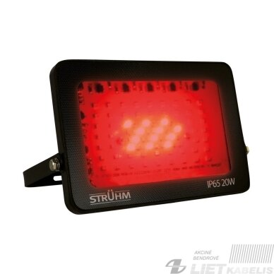 LED prožektorius TABLET 20W, 4300K, 2070lm, RGB, juodas, IP65, STRUHM 2 LED prožektorius TABLET 20W, 4300K, 2070lm, RGB, juodas, IP65, STRUHM 2