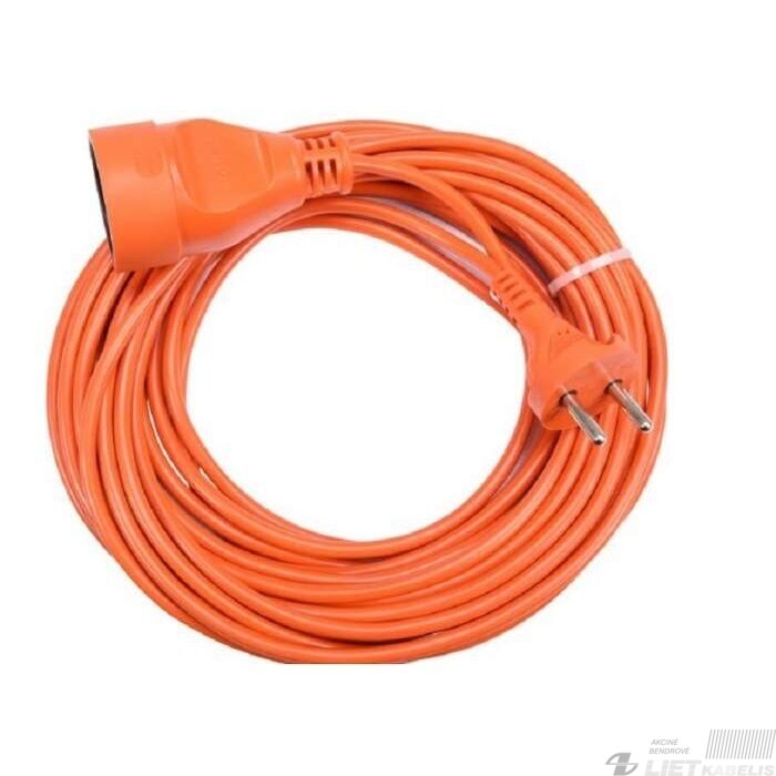 Prailgintojas 1vietos , 2x1.5mm², oranžinis su įžeminimu, 50m, Garden Prailgintojas 1vietos , 2x1.5mm², oranžinis su įžeminimu, 50m, Garden