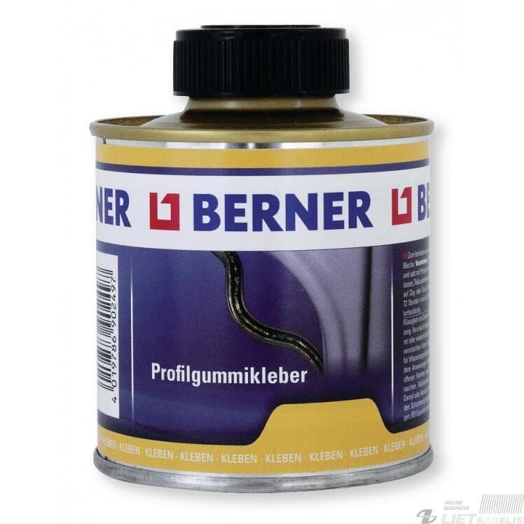Profiliuotos gumos klijai 180g, Berner Profiliuotos gumos klijai 180g, Berner