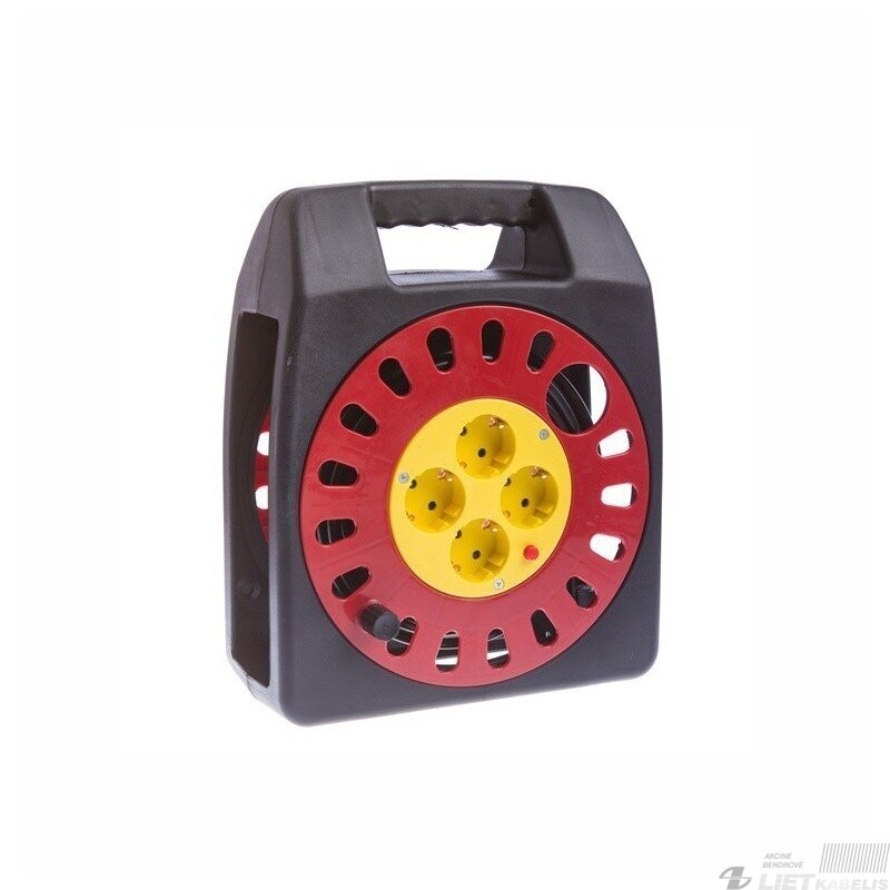 Prailgintuvas su rite 4 vietų 3x1.0mm², 25m, IP44, VAGNER