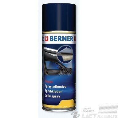 Purškiami klijai 400ml, Berner