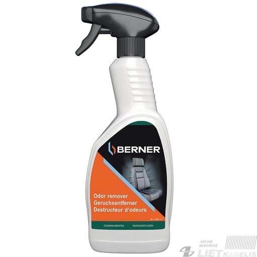 Purškiklis kvapų šalintojas 500 ml Berner Purškiklis kvapų šalintojas 500 ml Berner