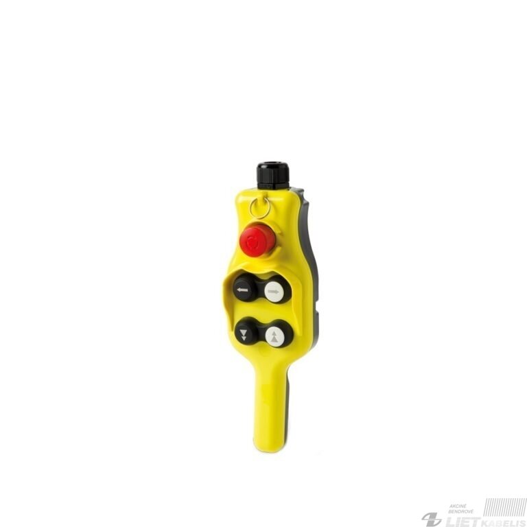 Telferio valdymo pultas ERGO HP05.D2 5 mygtukai IP65 GG
