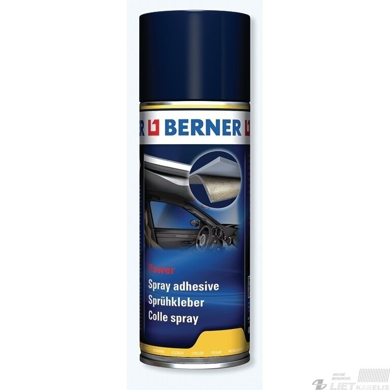 Purškiami klijai 400ml, Berner