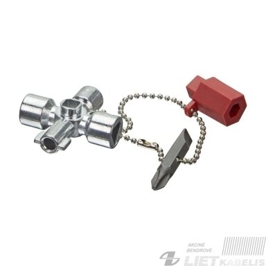 Raktas elektros spintoms Cross-Key Universal S