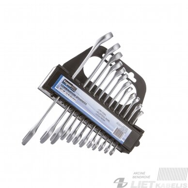 Raktai kilpiniai komplektas 8vnt, 6-22mm CR-V Vagner Raktai kilpiniai komplektas 8vnt, 6-22mm CR-V Vagner