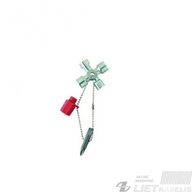 Raktas elektros spintoms Cross-Key Universal S 1