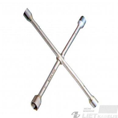 Ratų raktas kryžminis 17x19x21x22mm10650793 Ratų raktas kryžminis 17x19x21x22mm10650793