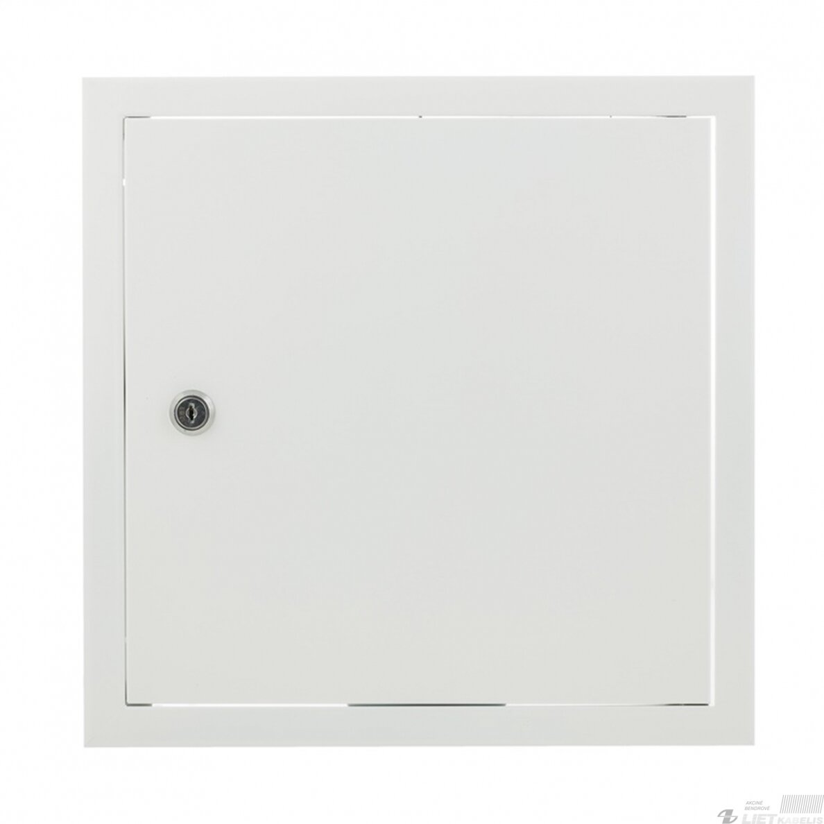Revizijų durelės 300x300mm su spynele (baltos), Haushalt Revizijų durelės 300x300mm su spynele (baltos), Haushalt