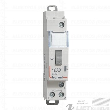 Relė impulsinė CX3 LR, 230V, 1NO, 16A, LEGRAND Relė impulsinė CX3 LR, 230V, 1NO, 16A, LEGRAND