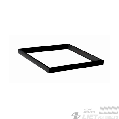 Rėmas LED panelei  60x60x6,6cm virštinkinis juodas, Spector Light