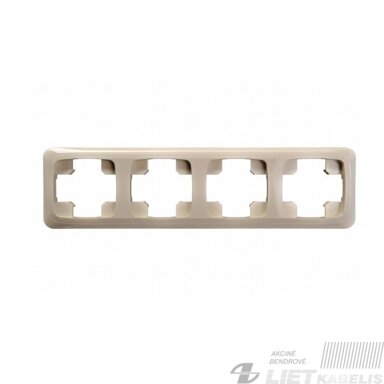 Rėmelis 4 vietų, K14-135-04 smėlio spalva, Alfa, Liregus Rėmelis 4 vietų, K14-135-04 smėlio spalva, Alfa, Liregus