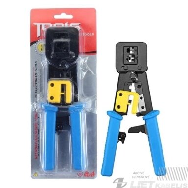 Replės jungčių užspaudimui su nukirpimu RJ45 6P/8P, Tools