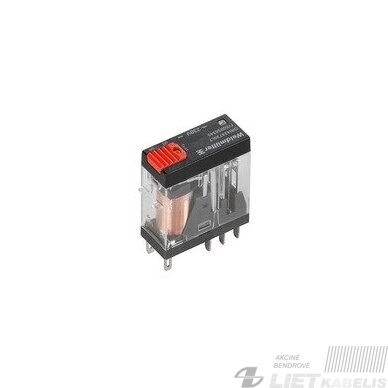 Rėlė 230V AC, 2CO, DR1424730LT, Weidmuller Rėlė 230V AC, 2CO, DR1424730LT, Weidmuller