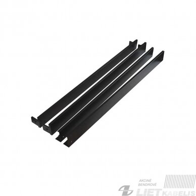 Rėmas LED panelei  60x60x6,6cm virštinkinis juodas, Spector Light 1