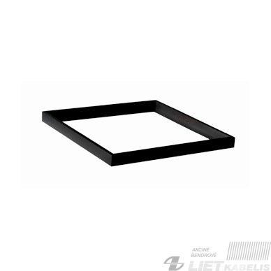 Rėmas LED panelei 60x60x6,6cm virštinkinis juodas, Spector Light Rėmas LED panelei 60x60x6,6cm virštinkinis juodas, Spector Light