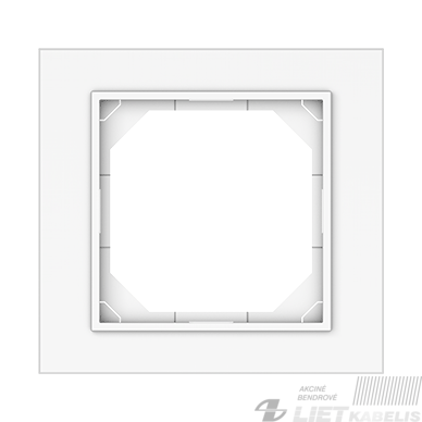 Rėmelis 1 vietos baltas R01 FIT LINE, QR1000, Vilma Rėmelis 1 vietos baltas R01 FIT LINE, QR1000, Vilma