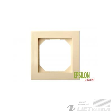 Rėmelis 1 vietos, K14-145-01 smėlio sp., Epsilon SlimLine Rėmelis 1 vietos, K14-145-01 smėlio sp., Epsilon SlimLine