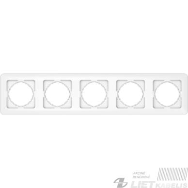 Rėmelis 5 vietų, R05 baltas, SL-250, Vilma Rėmelis 5 vietų, R05 baltas, SL-250, Vilma
