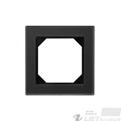 Remelis Elipson 1 vietos K14-245-01E/BG juodas stiklas, Elipson, Liregus