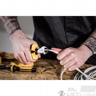 Replės kandiklinės, šoninio kirpimo IND02005-7 180mm, FORTE TOOLS 1 Replės kandiklinės, šoninio kirpimo IND02005-7 180mm, FORTE TOOLS 1