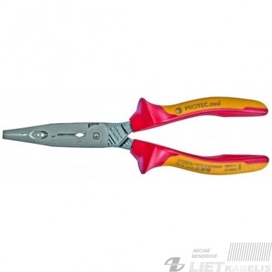 Replės PMFZ71 180mm, 1000V, PROTEC Replės PMFZ71 180mm, 1000V, PROTEC